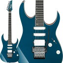 Prestige RG w/ EMG PickupsEMGピックアップ SSH配列の王道スペック、日本製 Prestige RG !!■弾き易さと薄さとを追求した極薄ネック・シェイプ Super Wizard HPよりナチュラルなサウンドと高い強度を備えた、メイプル材とウェンジ材（共に厚材）を5pcに組み合わせたネックです。極限まで軽い握り心地を好むプレイヤーに最適な、Ibanez＝薄ネックのパイオニアたる所以とも言うべきネック・シェイプです。■マカッサルエボニー材・指板縦に入った縞杢が特徴的で、硬質で音の立ち上がりに優れた材です。指板外周にホワイト・バインディングを巻いています。■ジャンボサイズ・ステンレス・スチール・フレットメンテナンス製に優れ、音の立ち上がりが早く、コード弾きでの分離の良さと単音弾きでのクリアな出音が共に特長です。■高性能蓄光素材の、Luminlay指板サイド・ポジション・マーク■アフリカン・マホガニー材・ボディふくよかなミッド・ロー域サウンドが特長です。ボディー・トップとサイド＆バック(ナチュラル・カラー)の色を塗り分け、ハイエンド・モデルに多く採用されるような高級感あるルックスに仕上げました。さらに、ボディ外周にホワイト・バインディングを巻き、ボディ輪郭を際立たせます。■EMG SA / 81 pickupsフロントとミドルには、低ノイズでありながらクラシックなテイストと豊かなダイナミクスが特長のアルニコ・マグネット製「EMG SA」を搭載。ブリッジには、音の密度が高く余分なハイ音をカット、そしてクリアで粒がそろったアタック感と豊かなサステインが特長のセラミック・マグネット製「EMG 81」を搭載。■Lo-Pro Edge tremolo ブリッジロー・プロファイル設計を極めた、Ibanezオリジナル・トレモロです。ユニットを極力低く又ファイン・チューナーを後方に配置し設計することで、演奏時に手が当たりチューニングが狂う可能性を抑えています。■チューニング・スタビリティに定評がある、Gotohマシンヘッド※画像はサンプルです。製品の特性上、杢目、色合は個体ごとに異なります。Neck Type: Super Wizard HP 5pc Maple/Wenge neckBody: African Mahogany bodyFretboard: Bound Macassar Ebony fretboard w/Off-set Mother of Pearl dot & Luminlay side dotsFret: Jumbo Stainless Steel frets w/Prestige fret edge treatmentBridge: Lo-Pro Edge tremolo bridgeNeck Pickup: EMG SA(S) neck pickupMiddle Pickup: EMG SA(S) middle pickupBridge Pickup: EMG 81(H) bridge pickupControls: 1 Volume， 1 Tone， 5-way lever switchMachine Head: Gotoh machine headsHardware Color: ChromeString gauge: .009/.011/.016/.024/.032/.042Neck DimensionsScale: 648mm/25.5Width at Nut: 43mmWidth at Last Fret: 58mmThickness at 1st: 17mmThickness at 12th: 19mmRadius: 430mmRハードケース付属◆Color:・DFM (Deep Forest Green Metallic)イケベカテゴリ_ギター_エレキギター_Ibanez_新品 JAN:4549763335081 登録日:2023/11/27 エレキギター アイバニーズ イバニーズ