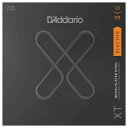 D’Addario XT SeriesEXL、EXP、そしてNYXLとギター弦を進化させてきたD’Addarioから、最新のコーティング弦『XT』が誕生しました。D’Addario社では、独自の最新コーティング・テクノロジーとこれまでに開発してきたNYSteelといった素材やFusion Twistsのような革新的要素を組み合わせ、実現が難しいと言われてきたノンコーティング弦のようなナチュラルなトーンと タッチフィーリングを併せ持ったロングライフの弦の開発に取り組んできました。XTシリーズは、独自のコーティング・テクノロジーによってハイカーボン・スチールを芯線とした巻弦とプレーン弦の全てに コーティングを施したことでかつてない長寿命化を実現し、強度、ピッチ安定性、耐腐食性においてこれまでのコーティング弦にはなかった 高いパフォーマンスを誇る弦がついに完成しました。＜ナチュラルなトーン＞ノンコーティング弦の倍音と同じくらい長く明瞭なトーンを奏でます。＜抜群のピッチ安定性＞従来の弦に比べ131％もチューニングの安定性が向上しました。＜ピッキング時の強度向上＞強度テストにより最大で42%も強度がアップし切れにくくなりました。※こちらは7弦ギター用です。・型番: XTE1059 (Regular Light/7-String Electric Guitar)イケベカテゴリ_弦・アクセサリー・パーツ類_エレキ弦_D’Addario_新品 JAN:0019954321901 登録日:2021/05/20 エレキギター弦 ギター弦 エレキ弦 ダダリオ