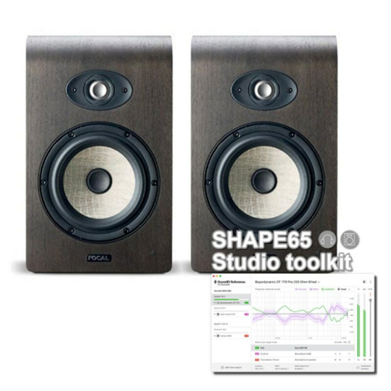 FOCAL SHAPE 65 Studio Toolkit ( Shape 65(ペア) + Sonarworks SoundID Reference)