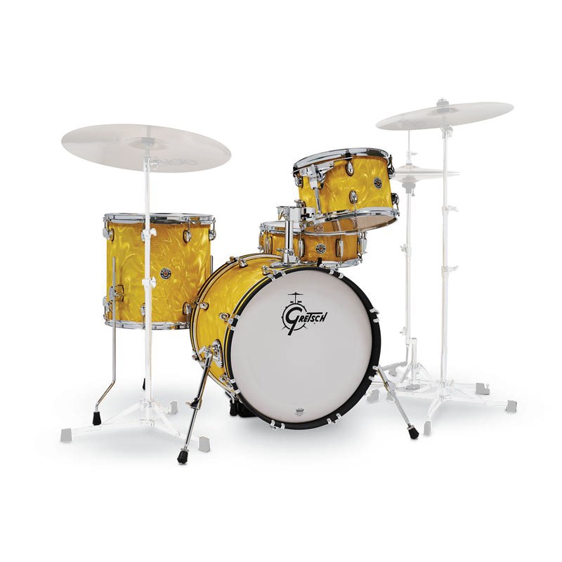 GRETSCH CT1-J484-YSF [Catalina Club 4pc Drum Kit/BD18，FT14，TT12，SD14/Yellow Satin Flame] 【お取り寄せ品】