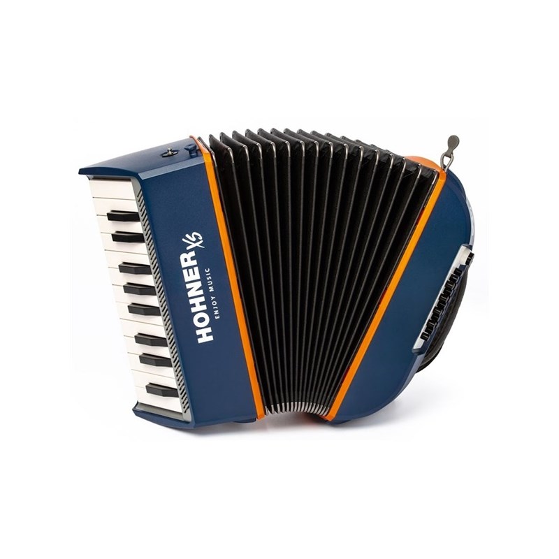 Hohner 【夏のボーナスセール】XSアコーディオン ピアノキー Dark Blue【1台限定・展示特価品】 【超小型・軽量アコーディオン！】