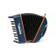 Hohner 【デジタル楽器特価祭り】XSアコーディオン ピアノキー Dark Blue【1台限定・展示特価品】 【超小型・軽量アコーディオン！】