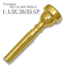 Bach SPECIAL MOUTHPIECE 1-1/2C 26 25 GP トランペット用マウスピース