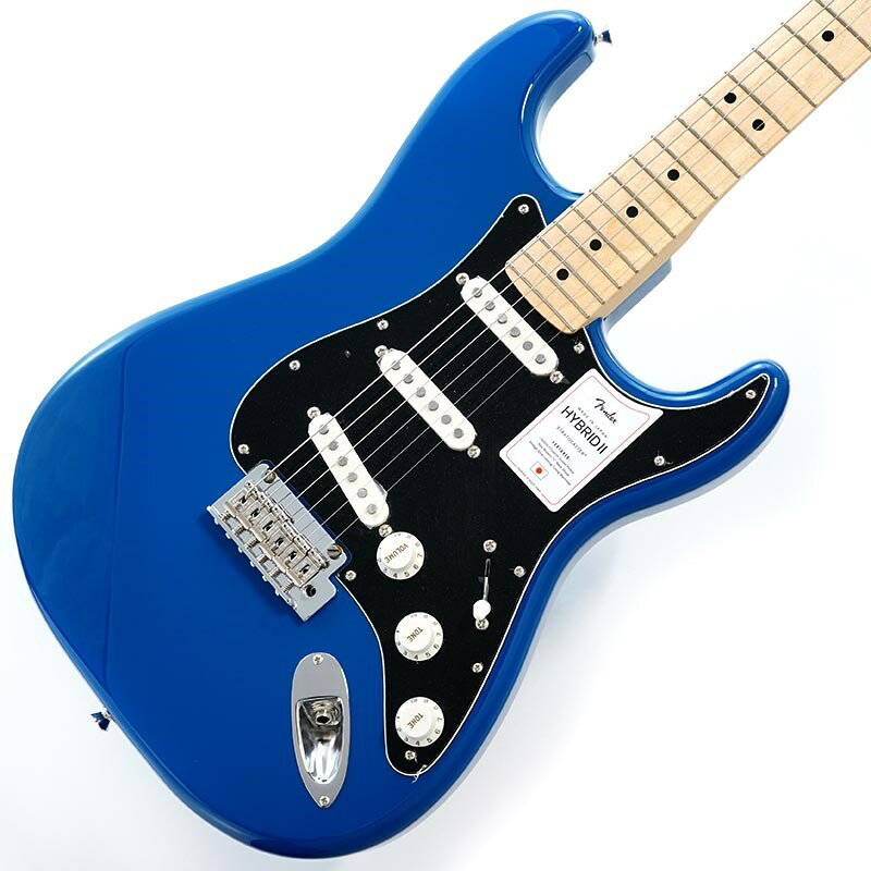 あす楽 Fender Made in Japan Made in Japan Hybrid II Stratocaster (Forest Blue/Maple)