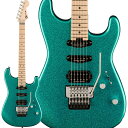 CHARVEL PRO-MOD SAN DIMAS STYLE 1Pro-Modシリーズは、Charvelの特徴である高性能ギターデザインの革新性を継承し、現代のプレイヤーが必要とする最新のテクノロジーと最高級の機能を提供します。高速演奏に最適なPro-Mod San Dimas Style 1 HSS FR Mは、灼熱のサウンド、洗練されたスタイリング、快適な演奏性とパフォーマンスを誇ります。San Dimasアルダーボディに、環境変化による影響に強いグラファイト補強ロッドを備えたボルトオンメイプルネックを組み合わせています。また、指板エッジを丁寧にロールオフさせることで、長期にわたり使い込んだ愛器のような馴染んだ感触を実現しています。12?16インチのコンパウンドラジアス・メイプル指板には22本のジャンボフレットとブラックドットインレイを採用し、ヒールマウントのトラスロッド・アジャストメントにより、素早く便利にネックの調整ができます。Seymour Duncan JB TB-4ブリッジハムバッカー、Seymour Duncan Custom Flat Strat SSL-6ミドルシングルコイルとCustom Flat Strat SSL-6 RWRPネックシングルコイルは、振動伝達を高めるためにボディにダイレクトマウントされています。この3基のパワフルなピックアップは、ブリッジポジションでは際立ったブルースやメタルのソロに最適で、アグレッシブなハーモニクスを提供し、ミドルとネックポジションでは高出力と煌びやかなストラトキャスター風トーンを絶妙なバランスでブレンドしました。5ウェイスイッチイング、ボリュームコントロール、No-Loadトーンを搭載。ポジション1から9までは通常のトーンコントロールと同様に動作し、ポジション10で回路から切り離され、ギターの自然でクリアなトーンを提供します。Floyd Rose 1000 Series Double Lockingトレモロブリッジシステムは、チューニングの安定性を維持しつつ過激なアーミングが可能で、立ち上がりの良いハーモニクスを付与します。※画像はサンプルの為、木目、色味は一本毎に異なります。NeckFingerboard Material：MapleFingerboard Radius：12-16 Compound Radius (304.8 mm to 406.4 mm)Headstock：Licensed Fender StratocasterNeck Shape：Speed Neck with Rolled Fingerboard EdgesNeck Finish：Hand-Rubbed UrethaneNeck Material：MapleNumber of Frets：22Nut Material：Floyd Rose 1000 Series LockingNut Width：1.6875 (42.86 mm)Position Inlays：Black DotTruss Rod Nut：Heel-Mount Truss Rod Adjustment WheelBodyBody Finish：GlossBody Material：AlderBody Shape：San Dimas Style 1HardwareBridge：Floyd Rose 1000 Series Double-Locking Tremolo (Recessed)Control Knobs：Knurled Flat-TopHardware Finish：ChromeNeck Plate：4-Bolt SerializedPickup Covers：BlackStrap Buttons：StandardStrings：Nickel Plated Steel (.009-.042 Gauges)Switch Tip：BlackTremolo Arm：Floyd Rose 1000 Series LockingTuning Machines：Charvel-Branded Die-CastElectronicsBridge Pickup：Seymour Duncan JB TB-4Controls：Volume， No-Load ToneMiddle Pickup：Seymour Duncan Custom Flat Strat SSL-6 Single-CoilNeck Pickup：Seymour Duncan Custom Flat Strat SSL-6 RWRP Single-CoilPickup Configuration：HSSPickup Switching：5-Position Blade: Position 1. Full Bridge Pickup， Position 2. Bridge Inner Coil and Middle Pickup， Position 3. Bridge Outer Coil and Neck Pickup， Position 4. Middle and Neck Pickup， Position 5. Full Neck Pickupギグケース付きイケベカテゴリ_ギター_エレキギター_Charvel_新品 JAN:0717669869885 登録日:2023/08/16 エレキギター シャーベル