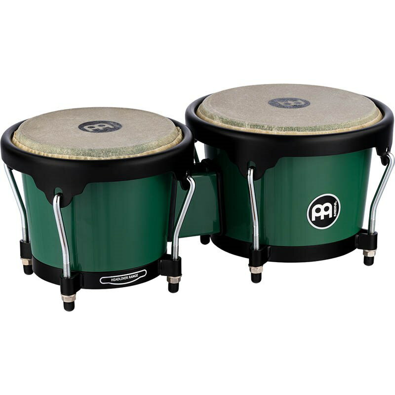 Journey Series Bongo HB50MEINLボンゴの人気モデル「Journey Series・HB50」のカラーバリエーションが大幅に増えました。従来の人気カラーBlackに、2021年にスポット生産したSeaform Green、Flamingo Pinkの2色がレギュラーカラーへと扱いが変わり、さらに4色仲間に加わって、計7色での展開へと変わります。カラフルで、少しだけ小振りでかわいらしいルックスのボンゴです。イケベカテゴリ_パーカッション_ボンゴ_MEINL_新品 JAN:0842960147728 登録日:2022/03/03 ボンゴ パーカッション マイネル