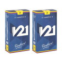 VANDOREN 【2個セット】《硬さ：3》B♭クラリネット用リード バンドレン V21