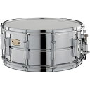 Stage Custom Steel Snare Drum【ステージカスタム・スティール・スネアドラム、登場！】ステージカスタム・バーチ・スネアドラムのバリエーション追加として、スティール材を採用したメタル・スネアドラムをラインナップ。1mm 厚のスティールシェルを採用。こちらは、パワフルでワイドなサウンドが特長の14x6.5のサイズ。スティールシェルの特長であるパワフルかつ明るい音色はそのままに、10 テンションのチューニングボルトを採用することでチューニングの安定性を高め、より細かな調整を可能にしました。幅広い音楽ジャンルに対応し、様々な演奏スタイルやユースケースに適したサウンドメイクを可能にした利便性の高いモデルとなっています。＜スペック＞シェル素材：スティール1.0mmサイズ・品番：SSS1465（14×6.5）ラグ：ワンピースラグフープ：トリプルフランジフープ / 1.5mmヘッド：打面 / ヤマハレモUTアンバサダー・コーテッドヘッド：ボトム / ヤマハレモUTアンバサダースネアエッジ角：45°/R1ストレイナー(L)：B-9タイプストレイナー(R)：DCタイプスネア（スナッピー）：ハイカーボンスティール20本スネアベッド：1.8mm付属：ソフトケース、チューニングキーイケベカテゴリ_ドラム_スネア_YAMAHA_新品 JAN:4957812578677 登録日:2016/11/21 スネア スネアドラム ヤマハ やまは