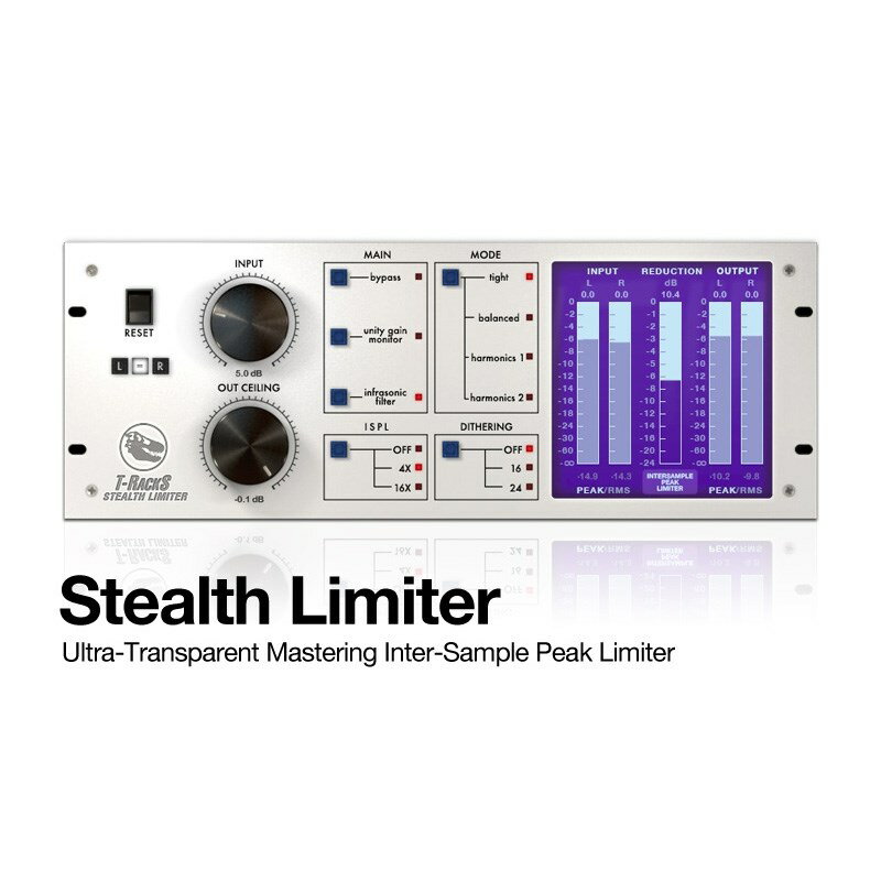 IK Multimedia T-RackS Stealth Limiter(饤Ǽ) Ϥĺޤ