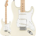 あす楽 Squier by Fender Affinity Series Stratocaster (Olympic White/Maple)