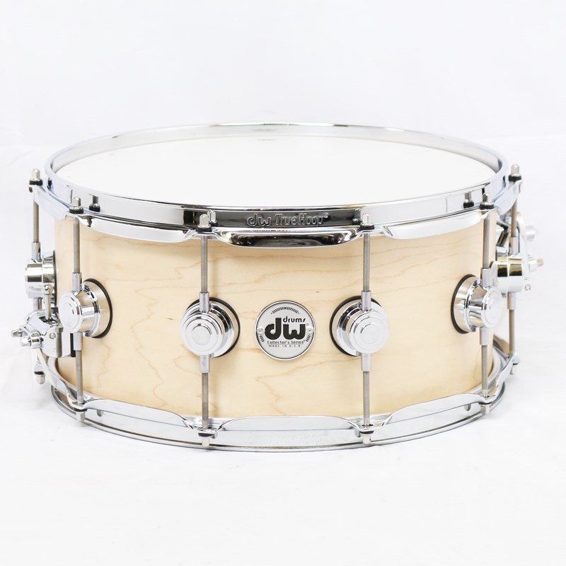 dw Collector's Pure Maple Snare Drum VLT 14×6.5 / Satin Natural [-CLV1465SD/SO-NAT/C]