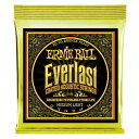 Everlast Coated Acoustic Strings発売以来大きな人気と反響を得ているアーニーボールのコーテッド・アコースティック・ストリングス・シリーズに、エヴァーラストが登場！EVERLAST(エヴァーラスト)は、アーニーボールが独自に開発したナノ・テクノロジーを採用したコーティング弦です。10ナノメーター未満の薄さを実現することで、通常のアコースティック弦と比較しても、そのフィーリングに違いを感じさせることはありません。さらに、弦の表面に付着する汗や湿気、手垢などをはじきロングライフを実現します。■ アーニーボールが独自に開発したナノ・テクノロジー採用。 ■ コア、ワウンドそれぞれのワイアーにナノ・コーティング処理を採用。 ■ 弦振動を抑制しない10ナノメーター未満のコーティング技術。 ■ 汗や湿気、手垢などをはじきロングライフを達成。 ■ 一般的なアコースティック弦と同様のトーンとフィーリング。#2556 Everlast Coated MEDIUM LIGHT 12 16 24 32 44 54イケベカテゴリ_弦・アクセサリー・パーツ類_アコースティックギター弦_ERNIE BALL_新品 JAN:0749699125563 登録日:2012/04/02 アコギ弦 アコースティック弦 アーニーボール アニーボール