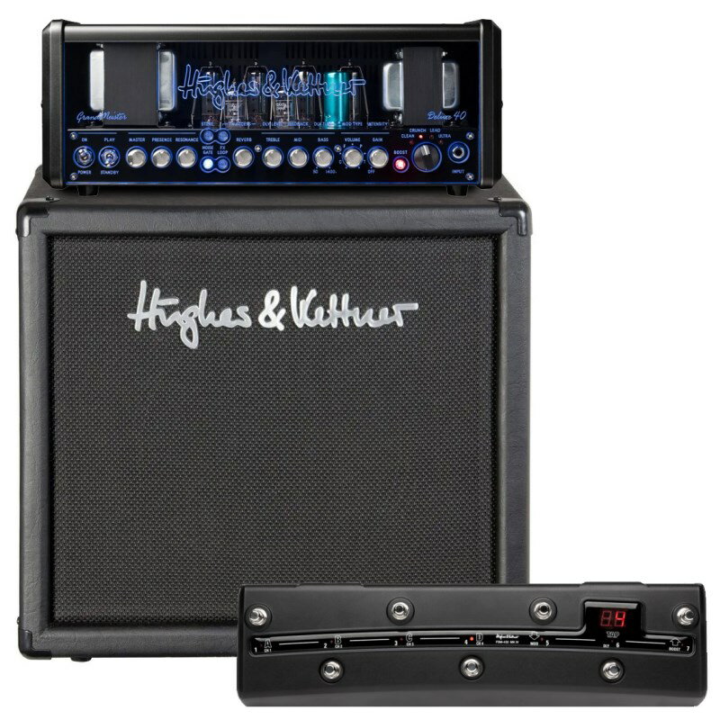 あす楽 Hughes Kettner GrandMeister Deluxe 40 TubeMeister 112 Cabinet FSM432 MKIV MIDI BOAD Belden 9497ケーブル プレゼント