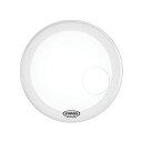 EVANS BD20RSW [EQ3 Resonant Smooth White 20 / Bass Drum]y1ply C 7.5mil + 10mil ringz