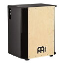 【Pickup Vertical Subwoofer Cajon / ピックアップ・ヴァーチカル・サブウーファーカホン】バルティックバーチをフロント板に採用した、マイネル・ピックアップ・ヴァーチカル・サブウーファーカホンは、トラディショナルなカホンの様に、後ろにサウンドホールを設置するのではなく、前方に音を出すサウンド・ホールとサウンドの広がりをサポートする内部反射チャンネルが設置されているのが特徴です。さらに、ピエゾピックアップを内蔵し、増幅が必要なときは、ケーブルポートから、アンプやPA システムにつなぎ、トーンとボリュームコントロールユニットで調整しながらサウンドを出すことが可能です。素材：ボディ / Fiberboard、打面 / Baltic Birchイケベカテゴリ_パーカッション_カホン_MEINL_新品 JAN:0842960141603 登録日:2019/04/01 カホン パーカッション マイネル