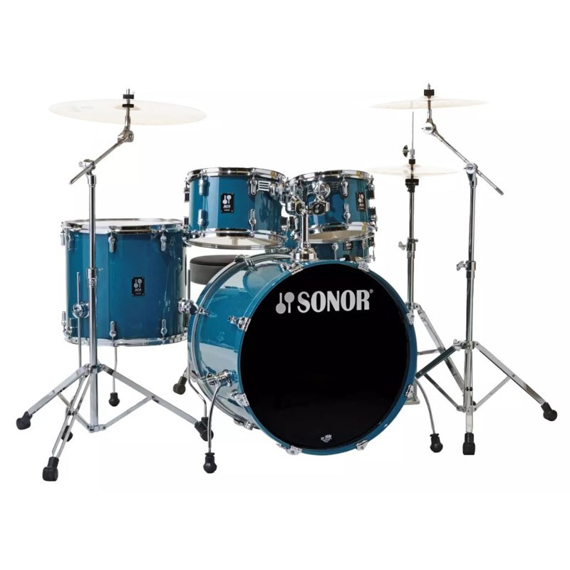 SONOR SN-AQ1SG #CB [AQ1 STAGE Set / CARIBBEAN BLUE]【ハードウェア付属 / シンバル別売】