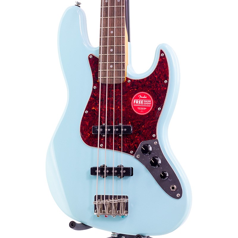 あす楽 Squier by Fender Classic Vibe '60s Jazz Bass Laurel Fingerboard (Daphne Blue)