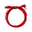 UDG Ultimate Audio Cable USB 2.0 A-B Red Angled 3m ܿUSB֥ò