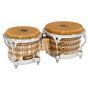 ☆LP/Galaxy Giovanni Series Wood Bongos！☆【LPの最上級モデル、ジョバンニ・モデルのボンゴが入荷！】LPギャラクシー・ジョバンニ・シリーズ・ウッドボンゴ は、LPボンゴの中で、最高の木製ボンゴ。音質的に優れたアメリカン・アッシュ材を、継ぎ目が分からないように精密に接着して作られています。選別された生皮成形のヘッドで、 標準的な7-1/4″ と 8-5/8″ の組み合わせです。ハイトーンの抜けが特に素晴らしく、非常にクリアで芯の太いサウンドが特長です。さらに、サルサプレーヤーがボンゴを床に落としてプレーするスタイルによって、シェル（胴）にクラックが入らないように、バッキングプレートで補強されています。直径 5/16″ のチューニングラグは、底部分のアルミダイキャスト・ハードウェアと組み合わることにより、演奏時の安定感と耐空性を獲得しています。シェルを演奏しやすく包んでいます。プレイヤーにとって演奏しやすい、LP Comfort Curve II リムを採用しております。＜スペック＞シェル（胴）：アメリカン・アッシュサイズ：7-1/4＆8-5/8ヘッド：本革リム：LP Comfort Curve IIチューニング・ラグ：直径5/16ハードウェア・フィニッシュ：クローム付属：チューニング・レンチイケベカテゴリ_パーカッション_ボンゴ_LP_新品 JAN:0731201561921 登録日:2016/12/05 ボンゴ パーカッション エルピー ラテンパーカッション