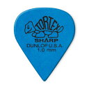 Tortex Picks 412R Tortex Shapeカメのマークでおなじみのこのピックは、世界中のミュージシャンに愛用されています。またバラエティーに富んだ形状、ゲージを用意されています。412Rは、鋭い角度に削ったSHARPピック。材質的に磨耗しにくいことで、ピッキング・ノイズを最小限にプレイすることができます。■ゲージ/カラー:・1.00mm (ブルー)＊御注文は10枚セット単位にて承ります。イケベカテゴリ_弦・アクセサリー・パーツ類_ピック_Dunlop (Jim Dunlop)_新品 登録日:2010/10/25 ピック ギターピック ダンロップ ジムダン ジムダンロップ