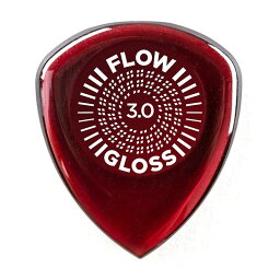 Dunlop (Jim Dunlop) FLOW GLOSS PICK 550R (3.0mm)