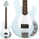 より洗練され、生まれ変わったStingRay Specialのポップなパステルカラー仕様！Ernie Ball Music Man StingRay Special1976年に登場して以来、世界中から支持されているスティングレイが、より洗練されたスティングレイ・スペシャルと して生まれ変わりました。ネックに厳選したローステッド・メイプルを採用しています。フレットは硬質なステンレス・スティールを使用し、フィンガーボードはローズウッドを採用しています。ボディ材にはセレクトハードウッドを採用し、ネオジム・マグネットを採用したピックアップを搭載しています。従来のスティン グレイ・サウンドを核として、新しい18V仕様のアクティブ・プリアンプに改良され、ヘッドルームに余裕が生まれたことで、クラシックなヴィンテージ・サウンドからモダンなパンチのあるサウンドまで多彩な表現が可能になりました。ボディ・コンターには、より丸みをつけ、5点止めのネックジョイントを採用し、ストレスのない演奏を可能にしています。また、ハードウェアを再設計し、厳選したハードウッド材を使用することで、軽量化を実現しています。ポップなパステル調のカラーリングが採用されたマッチングヘッド仕様により、ひと際目立つ仕様となっております。■Body Wood: Select Hardwood■Body Finish: High gloss polyester■Bridge: Vintage Music Man top loaded chrome plated， steel bridge plate with vintage nickel plated steel saddles■Scale Length: 34 (864mm)■Neck Radius: 11 (279mm)■Frets: 22 - High profile， wide， Stainless Steel■Neck Width: 1-5/8 (41.3mm) at nut 2-1/2 (63.5mm) at last fret■Neck Wood: Select roasted maple neck■Fingerboard: Rosewood■Neck Finish: Gunstock oil and hand-rubbed special wax blend■Tuning Machines: Custom Music Man， lightweight with tapered string posts and ergonomic clover design■Truss Rod: Adjustable - no component or string removal■Neck Attachment: 5 bolts - perfect alignment with no shifting; Sculpted neck joint allows smooth access to higher frets■Controls: Vol，Treble，Mid，Bass■Pickups: Single Humbucking with Neodymium magnets■Strings: 45w-65w-80w-100w (Super Slinky Bass #2834)MONOセミハードケース付属イケベカテゴリ_ベース_エレキベース_MUSICMAN_StingRay Special Collection_新品 JAN:0749699117568 登録日:2024/01/23 エレキベース ミュージックマン スティングレイ