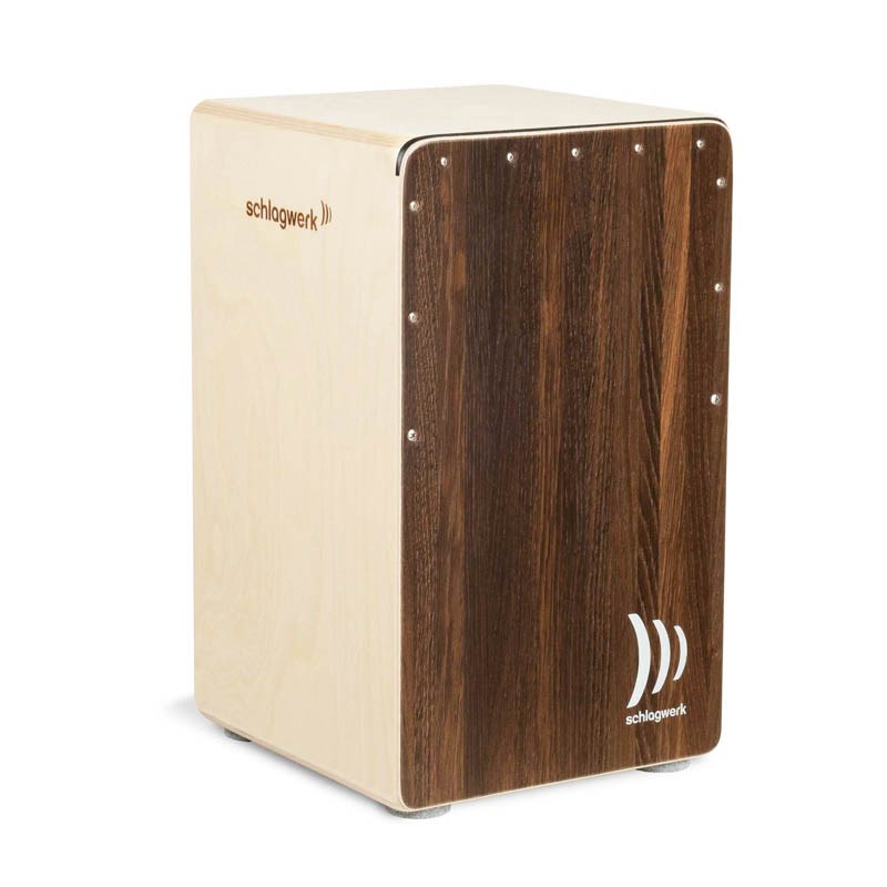 Schlagwerk Percussion SR-CP408ST [2 in One Cajon ソフトタッチ ～Dark Oak / カホン・バッグ付属]