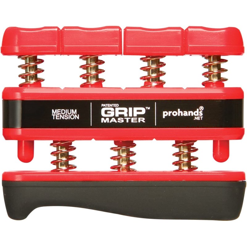 prohands スタンダードモデル/GRIPMASTER [GM-14002 Medium/7.0LB(3.2kg)Red]【ハンド・エクササイザー】