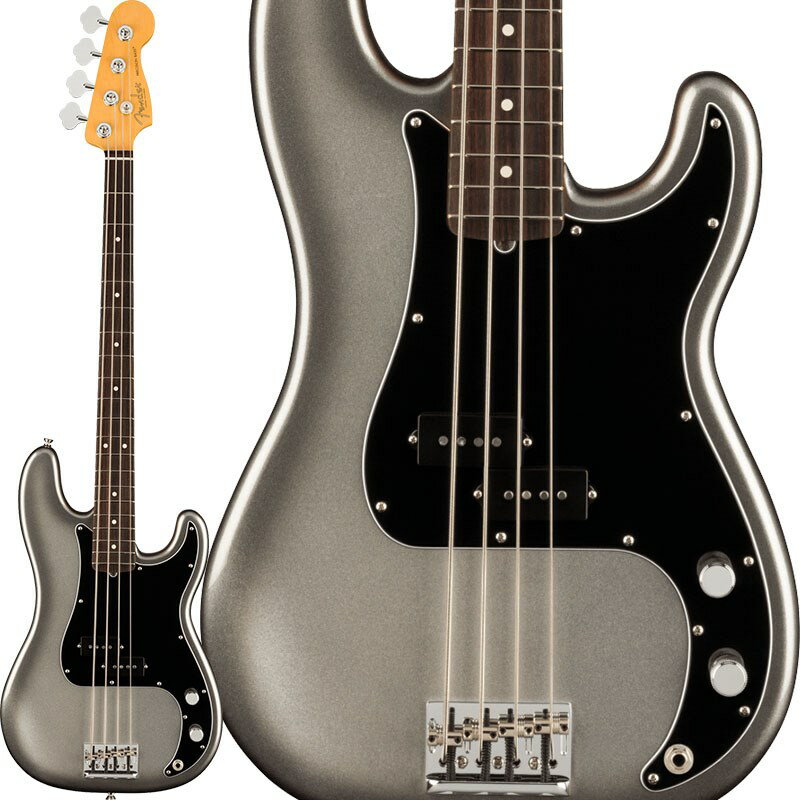 Fender USA American Professional II Precision Bass (Mercury/Rosewood)