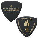 Free The Tone 20th Anniversary Pick BK/Gold