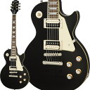 Les Paul Classicは、メイプルトップ/マホガニーボディ、コイルタップ可能なAlnico Classic PROハムバッカーを搭載。プレイン・メイプルトップ、マホガニーバックをボディ材に採用。ネックにはスリムテーパーシェイプを採用したマホガニーにローズウッド指板を組み合わせた正に王道のレスポールスペックです。※画像はサンプルになります。BodyShape: Les PaulMaterial: MahoganyTop: Plain Maple CapBinding: Cream (neck and body)NeckNeck: MahoganyProfile: SlimTaperNut width: 1.693 / 43mmFingerboard: Indian LaurelScale length: 24.75 / 628.65mmNumber of frets: 22Nut: Graph TechInlay: TrapezoidHardwareBridge: LockTone Tune-o-maticTailpiece: Stop barKnobs: Gold with nickel insertTuners: Grover Rotomatic 18:1 or Wilkinson Rotomatic 19:1Plating: NickelElectronicsNeck pickup: Alnico Classic PRO humbuckersBridge pickup: Alnico Classic PRO humbuckersControls: 2 volumes， 2 tones， 1 toggle switch， CTS electronicsソフトケース付きイケベカテゴリ_ギター_エレキギター_Epiphone_レスポール_新品 JAN:4580568413123 登録日:2020/07/31 エレキギター エピフォン レスポール