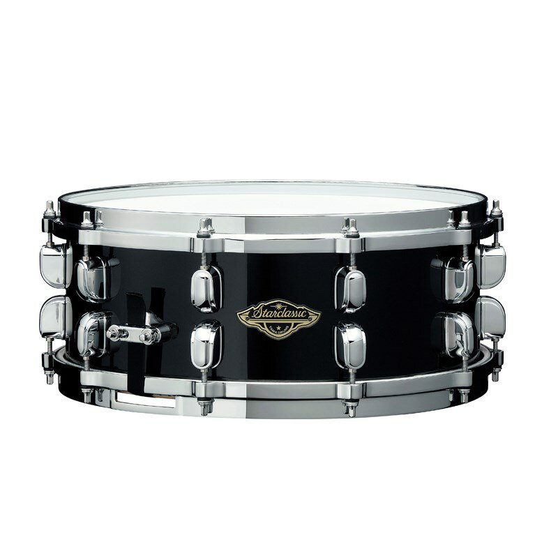 TAMA Starclassic Walnut/Birch Snare Drum 14×5.5 - Piano Black [WBSS55-PBK]