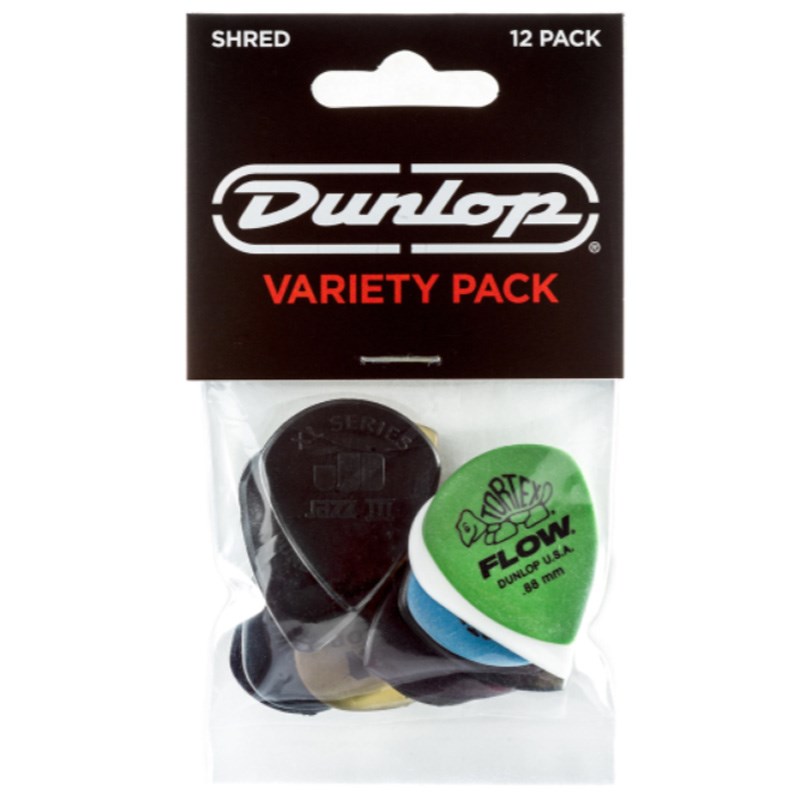Dunlop (Jim Dunlop) SHRED PICK VARIETY PACK 