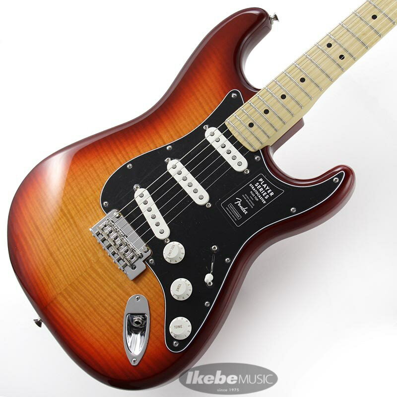 Fender MEX Player Stratocaster Plus Top (Aged Cherry Burst/Maple) [Made In Mexico]