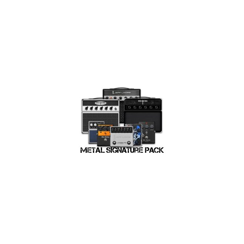 Positive Grid BIAS FX Metal Signature Pack 【オンライン納品専用】※代金引換はご利用頂けません。