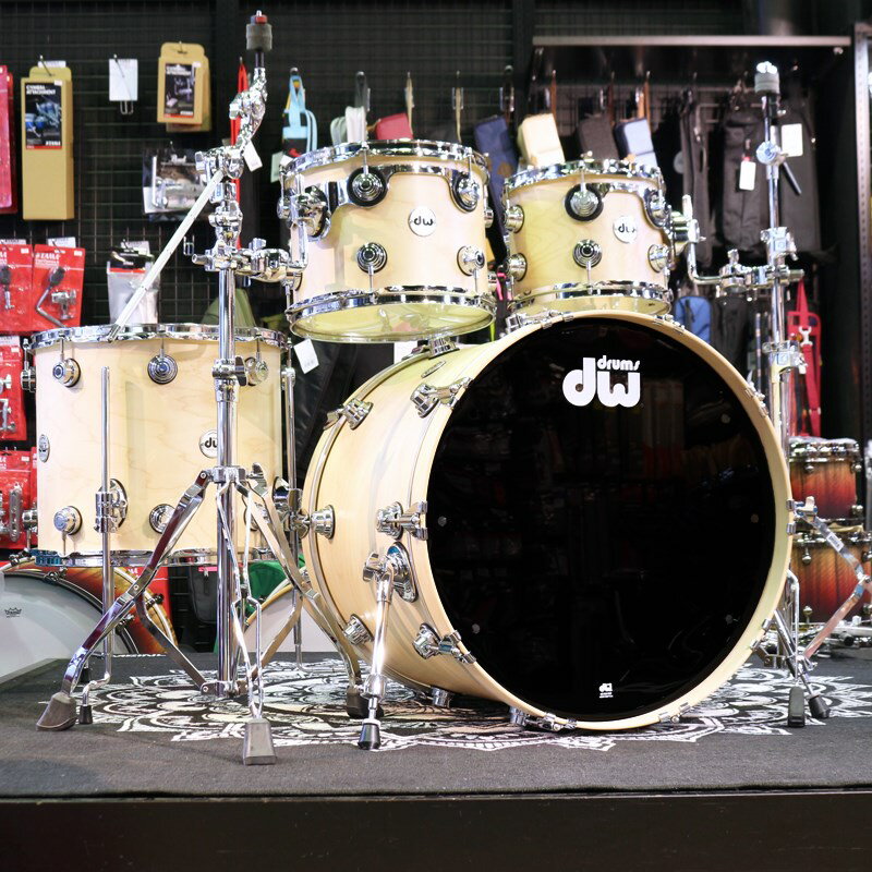 dw 5/20ޤǤ̲ʡCollector's Pure Maple 4pc Drum Kit [BD22FT16TT12&10 / Natural Satin Oil]