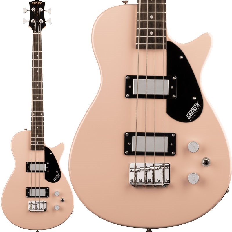 あす楽 GRETSCH G2220 ELECTROMATIC JUNIOR JET BASS II (Shell Pink)