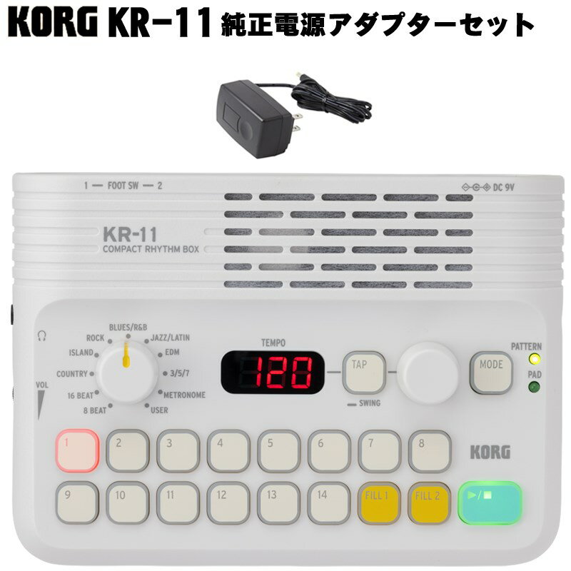 KORG KR-11 Ÿץ(KA350)å COMPACT RHYTHM BOX