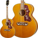 Epiphone Masterbilt Inspired by Gibson J-200 (Aged Antique Natural Gloss) 【数量限定エピフォン アクセサリーパック プレゼント】