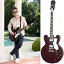 Epiphone Noel Gallagher Riviera (Dark Wine Red)