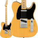 Fender Player Series大胆かつ革新的で無骨なPlayer Telecasterは、正真正銘のピュアなフェンダーとい えます。フィーリングとスタイル、そして最も大切なサウンドの三拍子が揃ったギターで、囁きから泣きのサウンドまで思いのままです。さまざまな音楽に対応する多様性を持ち、激しいギグにも耐える丈夫さを備えた馬車馬で、音楽的ビジョンを 実現するための頼もしい相棒になってくれます。伝統を重んじながら革新的なスピリットを維持するPlayerシリーズのシングルコ イル Telecasterピックアップのペアが、モダンなエッジを効かせたクリスピーで アーティキュレートな本格的フェンダートーンを実現します。スムーズなフィニッシュで弾きやすい モダン C シェイプのメイプルネックは、あらゆるプレイスタ イルにフィットします。モダンな 9.5インチラジアスのフィンガーボードに打ち込 まれたミディアムジャンボフレットは 22フレットに拡張され、さまざまな音楽的表現を可能にしています。Telecasterの伝統的なトゥワング＆バイトに加え、スト リングスルーボディのブリッジにベントスティールのサドルを採用し、正確なイン トネーションと永遠に鳴り続けるサスティーンを実現します。さらに、マスターボ リュームとトーンコントロール、バレルチップ付きの3Way ピックアップスイッチ、 3 層ピックガード、シンセティックボーンナット、デュアルウィングストリングツリー、シールドチューニングマシン、F の刻印が入った4ボルトのネックプレートが、本物のフェンダーを象徴しています。耐久性が高くプレイヤーのどのような要求にも応えるギターを求めるなら、Player Telecasterが最適です。Series: PlayerBody:AlderBody Finish:Gloss PolyesterBody Shape:TelecasterNeck Material:MapleNeck Finish:Satin Urethane Finish on Back， Gloss Urethane Finish on FrontNeck Shape:Modern CScale Length:25.5 (648 mm)Fingerboard:Maple or Pau FerroFingerboard Radius:9.5 (241 mm)Number of Frets:22Frets Size:Medium JumboString Nut:Synthetic BoneNut Width:1.650 (42 mm)Position Inlays:Black Dots or White DotsTruss Rods:StandardTruss Rod Wrench:3/16 Hex (Allen)Bridge Pickup:Player Series Alnico 5 Tele Single-CoilNeck Pickup:Player Series Alnico 5 Tele Single-CoilControls:Master Volume， Master TonePickup Switching:3-Position Blade: Position 1. Bridge Pickup， Position 2. Bridge and Neck Pickups， Position 3. Neck PickupPickup Configuration:SSBridge:6-Saddle String-Through-Body Tele with Bent Steel SaddlesHardware Finish:Nickel/ChromeTuning Machines:Standard Cast/SealedPickguard:3-Ply ParchmentControl Knobs:Knurled Flat-TopStrings:Fender USA， NPS， (.009-.042 Gauges)Dimensions:4.25x15.00x41.75 INWeight:10.15 LBソフトケース付属イケベカテゴリ_ギター_エレキギター_Fender MEX_Player_新品 JAN:0885978909926 登録日:2021/02/09 エレキギター フェンダー ふぇんだー フェンダーMEX フェンダーメキシコ