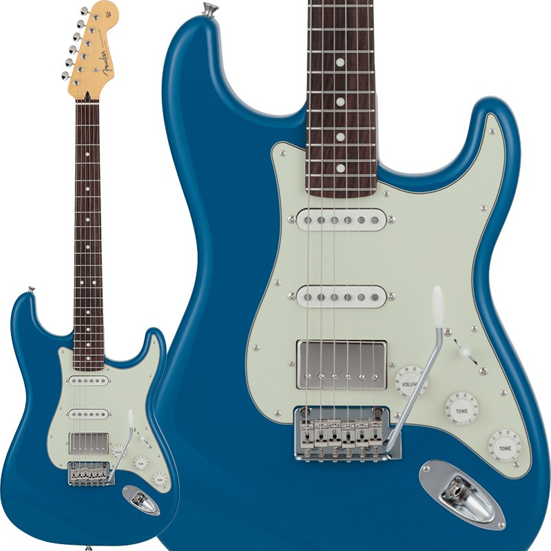 Fender Made in Japan 2024 Collection Hybrid II Stratocaster HSS (Forest Blue/Rosewood)