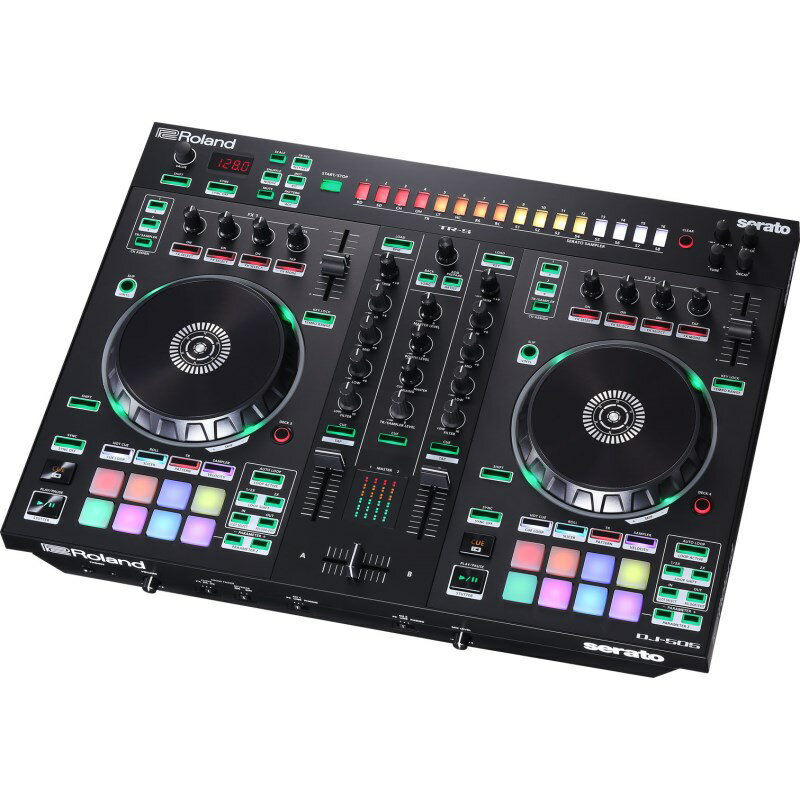 あす楽 Roland DJ-505 【Serato DJ Pro 無償ダウンロード版対応】【Serato DJ TOOL KIT ライセンス付属】