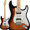 Fender Made in Japan 2024 Collection Hybrid II Stratocaster HSH (3-Color Sunburst/Maple)