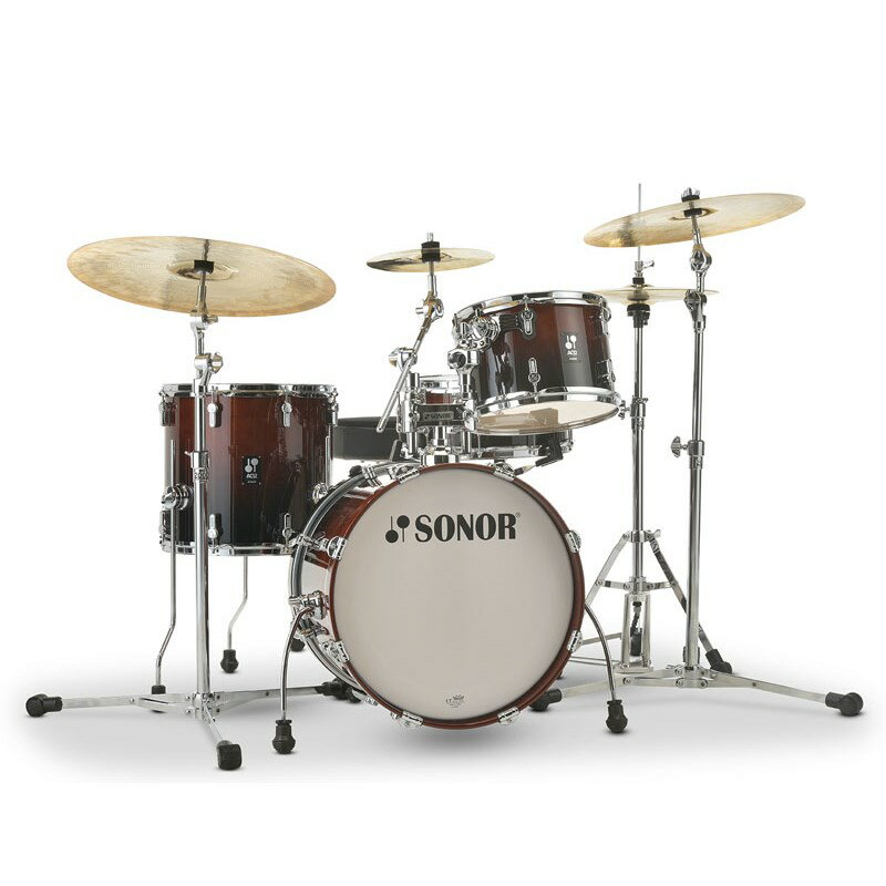 SONOR SN-AQ2BOP #BRF [AQ2 BOP Shell Set / Brown Fade] 【シンバル、ハードウェア別売】