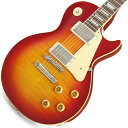 2022年にNashville Custom Shop Factoryでハンドセレクトしたトップ材を使用した1本が入荷！セレクト材ならではのリッチな表情とWashed Cherryフィニッシュによる激渋コンビネーションをぜひご堪能下さい！！長きに亘り培われた高い製作技術と飽くなき探究心、厳選されたマテリアルにより至高のエレキギター・ベースを製作するために1993年に立ち上げられたGibson Custom Shop。現在もなお昔ながらのハンドクラフト製法と、徹底的に追求したヴィンテージの知識から製作されたカスタムショップ・ラインナップは、他所の追従を許さないほどの見事な作りとなり、プレイヤーの内に秘めるインスピレーションを際限なく沸き立たせてくれる最高の愛機となるでしょう。〜Murphy Labとは〜カスタムショップ内に誕生したMurphy Lab（マーフィー・ラボ）は、ナッシュヴィルのギブソン・カスタムショップ内に新設されたラボで、科学的検証に基づく最新の技術を駆使して、ギターのエイジング（ヴィンテージ・ギターの経時変化した外観と弾き心地を再現する処理）を専門に行います。ギブソン・カスタムショップの立ち上げ時のメンバーであり、ヒストリック・コレクション開発のプロジェクト・リーダーとして尽力したトム・マーフィーは、その後新品のギターにヴィンテージのルックスとフィーリングをもたらすエイジングというテクニックで活躍してきました。トムのヴィンテージ・ギターへの情熱と深い知識に裏打ちされた技術によって、ギブソン・ギターの自然なラッカーのクラック、演奏による摩耗を見事に再現しています。トム・マーフィーとギブソンは、経時変化によりウェザーチェックと呼ばれるクラックを生じさせる、1950年代、1960年代のニトロセルロースラッカーを科学的に解析し、その変化のプロセスをひも解き、あらゆるモデルのプロトタイプによるテストを重ねて、ヴィンテージ同様のナチュラル・ウェザーチェックを再現するラッカー・プロセスを開発しました。マーフィー・ラボは、トム・マーフィーがギブソン・カスタムショップのチームを率いて、プロトタイプをもとに、あらゆるボディシェイプ、フィニッシュ、エイジング・レベルの検証を始めたことから、その構想が生まれました。その結果、これまでにないリアリティとこだわりを追求したエイジングを行うために、ギブソン・カスタムショップ内に設立されました。トム・マーフィーの存在と、その芸術的な作品の数々は、ギブソンの歴史の中で重要な役割を果たし、今もそしてこれからもマーフィー・ラボとして永遠に引き継がれていきます。本機は4段階で設けられたエイジング・レベルの中で2番目となる「Light Aged」が施された1959 Les Paul Standard。より高密度なウェザーチェックとライトエイジド・ハードウェアにより、ホームで弾かれてきたギターの経時変化、演奏による摩耗を再現本機の重量4.17kgとレスポールらしいずっしりとしたウェイト！アンプをつなぐ前から生鳴りで楽しませてくれます。1959 Les Paulならではの光の当たり方や角度で変化するボディの杢目と色合いはギブソンのゴールデンエラに作られたオールド独特のルックスとプレイフィールを再現しています。ネックシェイプは「Authentic '59 Medium C-Shape」を採用しており太すぎず細すぎず、現代的なプレイスタイルにも対応できる仕上がりとなっております。ピックアップは近年の定番モデルとなっているCustombucker Alnico IIIを継続して採用。キレのよいバイト感と個体がもたらす豊かなトーンバランスは本機でしか味わえない絶品サウンドをご体感頂けることでしょう。新たに搭載されたバンブルビータイプのペーパーオイルコンデンサーやヴィンテージカーブを追及した500KのCTSポットを装備。通常仕様の500kΩポットに比べてボリュームを絞っても極端に高域が削られず、手元の操作でクリーンサウンドからドライブサウンドまでを自在に操ることができます。10〜6のメモリまでは歪みが維持され、6〜1にかけて滑らかにダウンしていくので、ボリュームコントロールの長さによって表情豊かなプレイを可能にしています。細部にまでヴィンテージに拘りを持ったGibsonが送る最新スペックは、あなたのギターライフをより豊かにしてくれること間違い御座いません！！是非お手にとってご体感ください！！■Weight≒4.17kg■S/N: 9 33092【SPEC】Body: Hand Selected 2-Piece Figured Maple Top & 1-Piece Lightweight MahoganyNeck: Solid MahoganyProfile: Authentic ’59 Medium C-ShapeFingerboard: Indian RosewoodFrets: Historic Medium-JumboNut: NylonHardware: Nickel Light AgedBridge: No-Wire ABR-1 & Lightweight Aluminum TailpieceMachinehead: Kluson ReissuePickups: Custombucker Alnico III (Unpotted)Control: 2Volume-2Tone-3way Toggle SWカスタムショップ・ブラウン・ハードケース、認定書他付属イケベカテゴリ_ギター_エレキギター_Gibson_Custom Shop_新品 JAN:4570155998928 登録日:2023/12/19 エレキギター ギブソン カスタムショップ