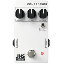 JHS Pedals 3 Series Compressorは、浅めの圧縮による滑らかなトーンから非常にコンプレッション感の強いサウンドまであらゆる設定が可能な、シンプルでパワフルなコンプレッサーです。AttackノブとSustainノブはコンプレッション全体のフィーリングと演奏に対するレスポンスの調整を行い、Volumeノブは全体のボリュームをユニティもしくはブーストします。Brightトグルスイッチは高域のEQをONにし、特定の状況でトーンが損なわれないようにします。電源仕様はDC9V センターマイナス 消費電流値8mAです。【JHS Pedals 3 Series】品質を損なうことなくハイコストパフォーマンスでシンプルな操作性のペダルを実現するためにデザインされたコレクションです。これらは、ミズーリ州カンザスシティにあるJHS Pedalsのファクトリーにおいて高品質なパーツを使用し、品質管理など細部にまでこだわり抜いて生産されています。各ペダルは3つのシンプルなコントロールと1つのトグルスイッチで構成されており、ビギナーからプロプレイヤーまで使用できる幅広いサウンドを提供します。お手ごろな価格帯ながら、パフォーマンスにインスピレーションを与え、あなたを新しいサウンドへ導いてくれることでしょう。イケベカテゴリ_エフェクター_コンパクトエフェクター_JHS Pedals_新品 JAN:0650415212323 登録日:2020/10/19 エフェクター コンパクトエフェクター ストンプボックス