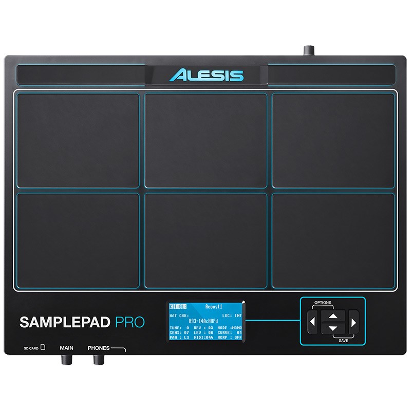 ALESIS SamplePad Pro [8-Pad Percussion and Sample-Triggering Instrument]