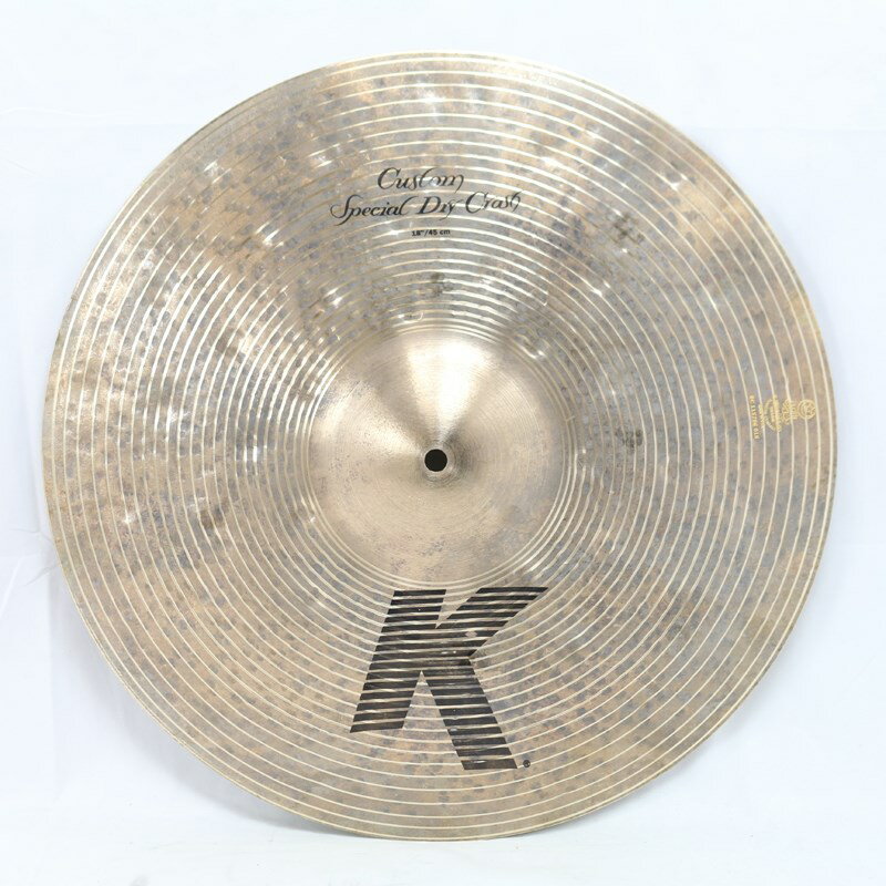 Zildjian K Custom Special Dry Crash 18 [NKZL18CSPDC]【店頭展示特価品】