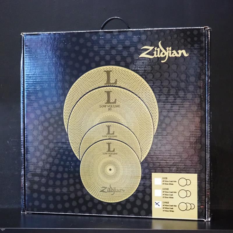 L80 Low Volume Cymbal Set LV468 [NAZLLV468 / 14 HiHats， 16 Crash， 18 Crash Ride]【店頭展示特価品】 Zildjian (アウトレット 並品)